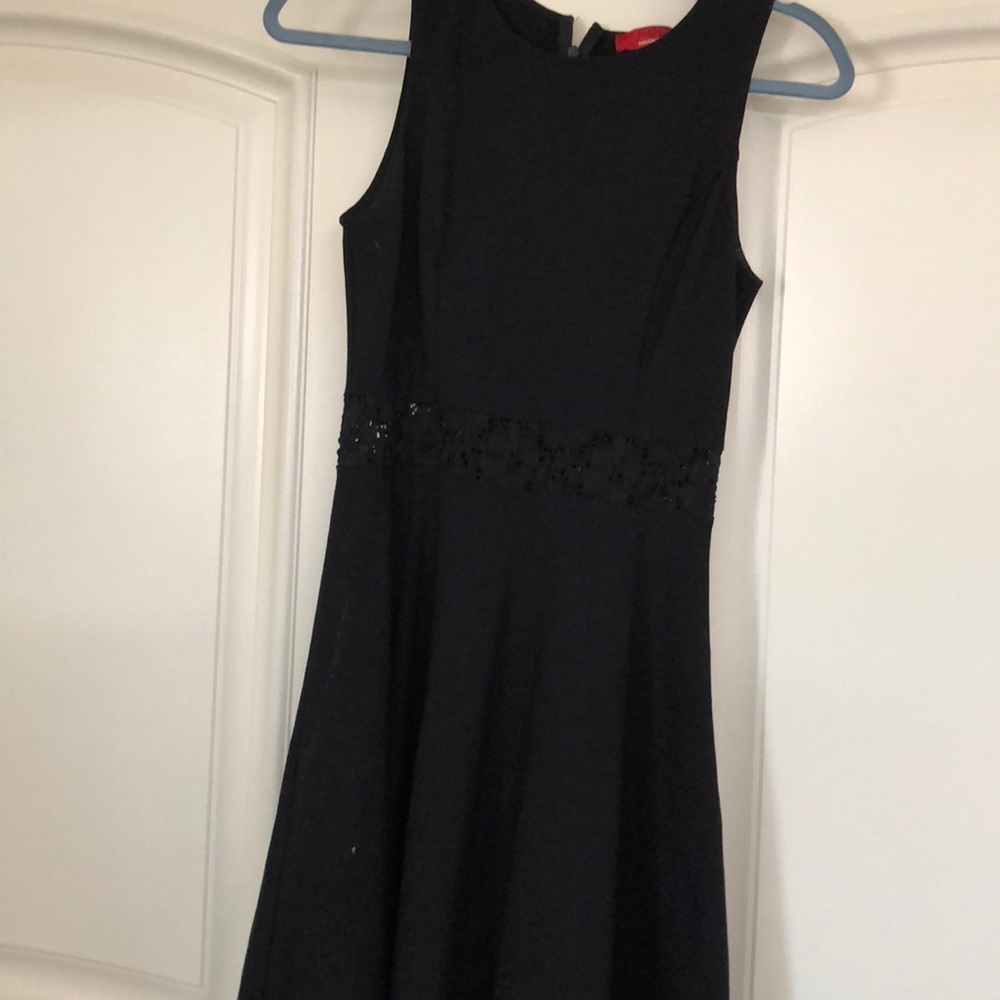 black dress